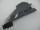 2007-2008 Suzuki GSXR 1000 Motorcycle Fairings - Matte Black Glossy Black