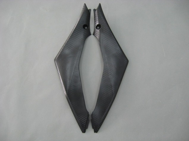 2007-2008 Suzuki GSXR 1000 Motorcycle Fairings - Matte Black Glossy Black