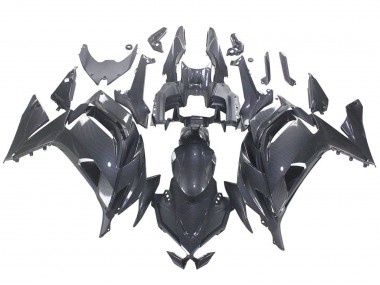 Affordable 2020-2025 Kawasaki Ninja 650 EX650 Motorcycle Fairings - Carbon Fiber Carbon Fiber