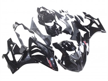 Affordable 2009-2014 BMW S1000RR Motorcycle Fairing - Glossy Black