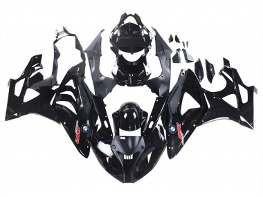 Affordable 2009-2014 BMW S1000RR Motorcycle Fairing - Glossy Black