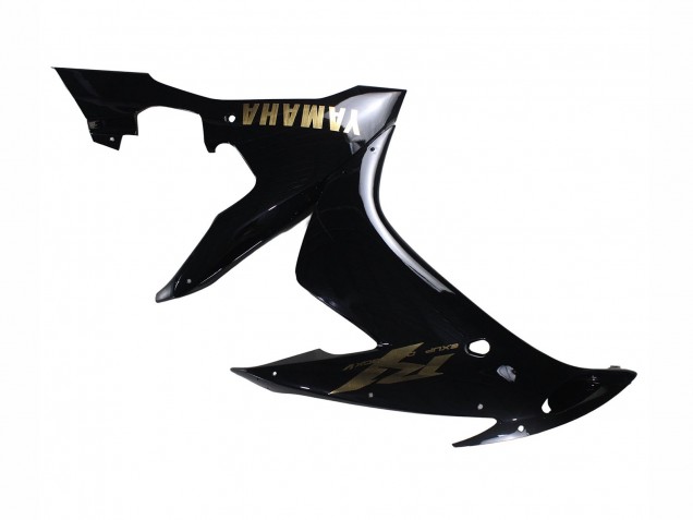 2004-2006 Yamaha YZF 1000 R1 Motorcycle Fairings - Glossy Black Gold Decals