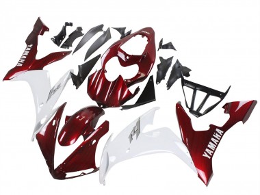 Affordable 2004-2006 Yamaha YZF 1000 R1 Motorcycle Fairings - Red White