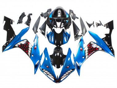 Affordable 2004-2006 Yamaha YZF 1000 R1 Motorcycle Fairings - Blue Black Red White Shark