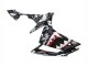 2007-2008 Yamaha YZF 1000 R1 Motorcycle Fairings - Grey White Camouflage Shark