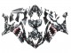 2007-2008 Yamaha YZF 1000 R1 Motorcycle Fairings - Grey White Camouflage Shark