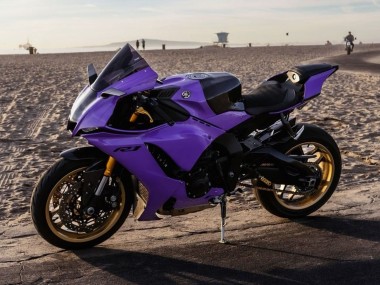 Affordable 2020-2025 Yamaha YZF 1000 R1 Motorcycle Fairings - Purple Glossy Black