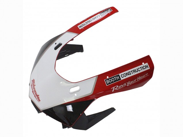 2020-2025 Yamaha YZF 1000 R1 Motorcycle Fairings - White Red Black Milwaukee