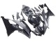 2008-2016 Yamaha YZF 600 R6 Motorcycle Fairings - Grey Black Carbon Fiber Style