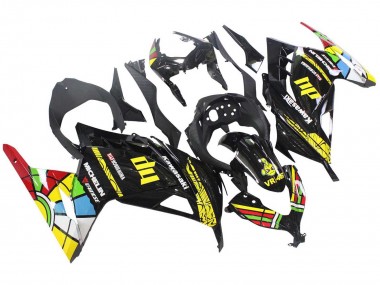 Affordable 2013-2024 Kawasaki EX300 Motorcycle Fairings - Glossy Black Yellow Red Green Blue White