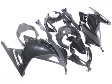 Affordable 2013-2024 Kawasaki EX300 Motorcycle Fairings - Glossy Black