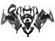 2013-2024 Kawasaki EX300 Motorcycle Fairings - Glossy Black Matte Black Green