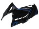 2013-2024 Kawasaki EX300 Motorcycle Fairings - Glossy Black Blue