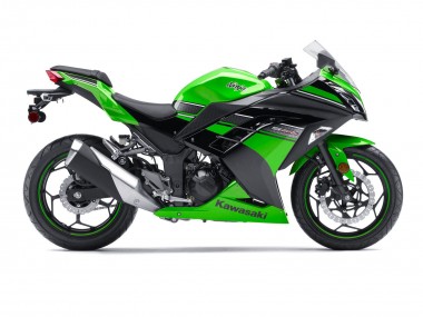 Affordable 2013-2024 Kawasaki EX300 Motorcycle Fairing - Green Black