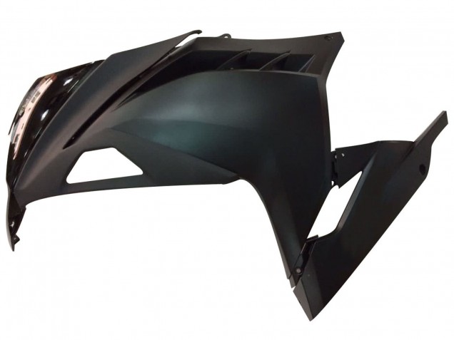 2013-2024 Kawasaki EX300 Motorcycle Fairing - Glossy Black Matte Black