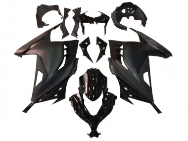 Affordable 2013-2024 Kawasaki EX300 Motorcycle Fairing - Glossy Black Matte Black