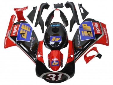 Affordable 2000-2005 Aprilia RS125 Motorcycle Fairings - Black Red Blue Silver 31