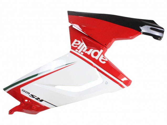 2006-2011 Aprilia RS125 Motorcycle Fairings - White Red Black