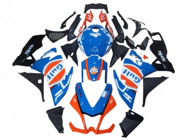 Affordable 2012-2018 Aprilia RS4 50 125 Motorcycle Fairings - White Blue Orange Glossy Black Gulf