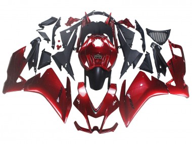 Affordable 2012-2018 Aprilia RS4 50 125 Motorcycle Fairing - Red Matte Black