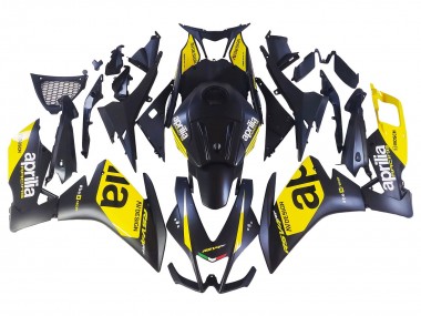 Affordable 2012-2018 Aprilia RS4 50 125 Motorcycle Fairings - Yellow Matte Black