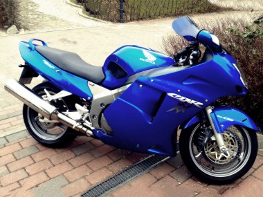 Affordable 1996-2007 Honda CBR1100XX Blackbird Abs Motorcycle Fairings - Blue