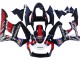 2000-2001 Honda CBR900RR 929 Motorcycle Fairings - Red White Glossy Black PlayStation 2