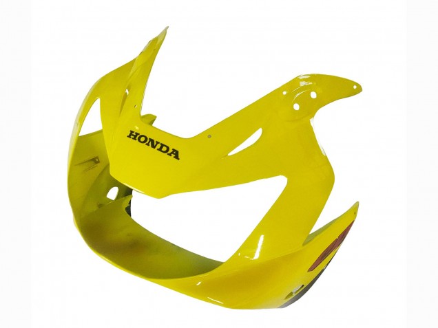 2000-2001 Honda CBR900RR 929 Motorcycle Fairings - Yellow Glossy Black