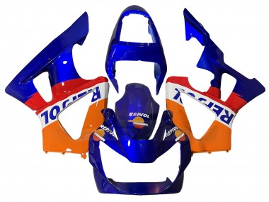Affordable 2000-2001 Honda CBR900RR 929 Motorcycle Fairings - Orange White Red Blue Repsol
