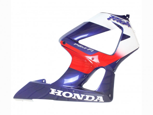 2000-2001 Honda CBR900RR 929 Motorcycle Fairings - White Red Blue