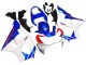 2000-2001 Honda CBR900RR 929 Motorcycle Fairings - White Blue Red HRC