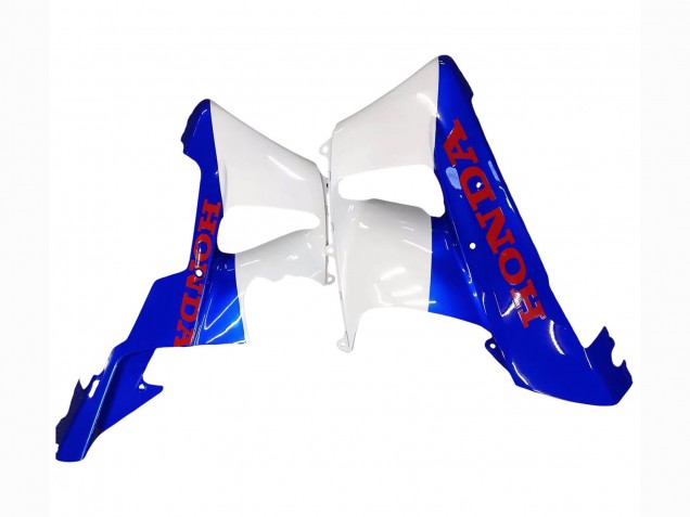 2000-2001 Honda CBR900RR 929 Motorcycle Fairings - White Blue Red HRC