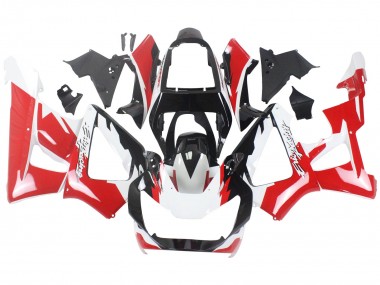 Affordable 2000-2001 Honda CBR900RR 929 Motorcycle Fairings - White Red Glossy Black Racing