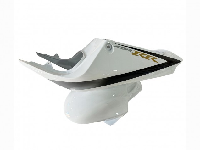 2000-2001 Honda CBR900RR 929 Motorcycle Fairings - White Silver