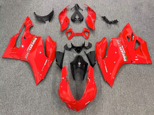 2011-2014 Ducati 1199 Bike Fairings - Red