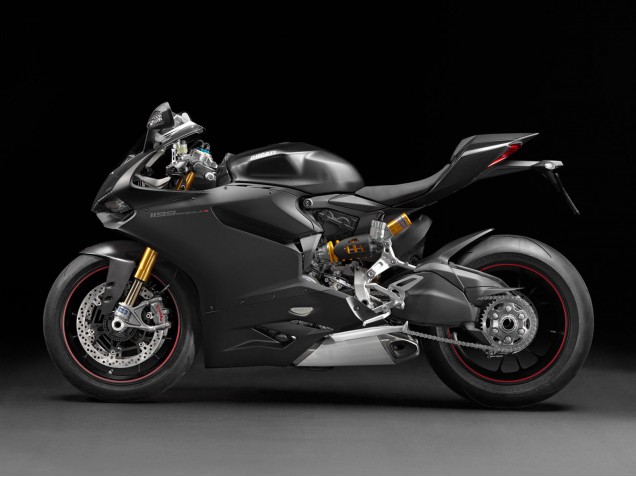 2011-2014 Ducati 1199 Motorcycle Fairings - Matte Black
