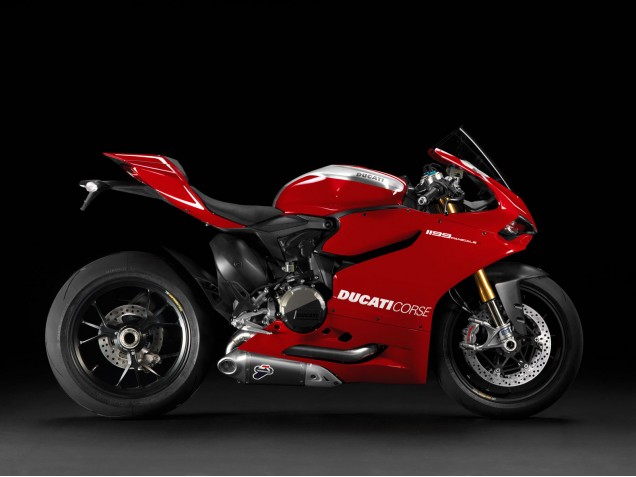 2011-2014 Ducati 1199 Motorcycle Fairing - Red