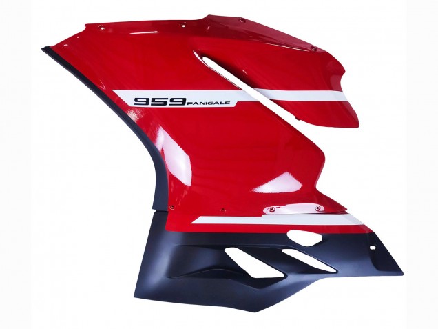 2015-2020 Ducati 959 Motorcycle Fairings - Red Matte Black