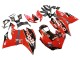 2015-2020 Ducati 959/1299 Motorcycle Fairings - Red Glossy Black Fiamm