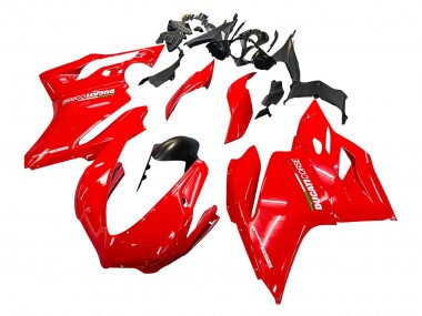 Affordable 2015-2020 Ducati 959 Motorcycle Fairings - Red