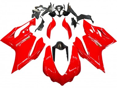 Affordable 2015-2020 Ducati 959 Motorcycle Fairings - Red