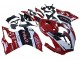 2015-2020 Ducati 959/1299 Motorcycle Fairings - White Red Black Aruba 7