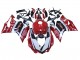 2015-2020 Ducati 959/1299 Motorcycle Fairings - White Red Black Aruba 7
