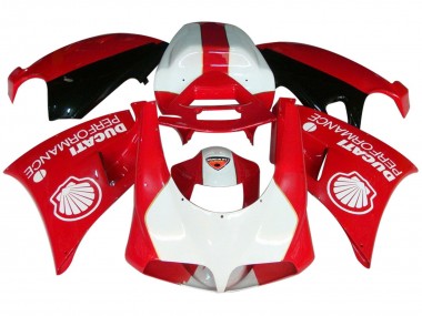 Affordable 2015-2020 Ducati 959/1299 Motorcycle Fairings - White Red Glossy Black Performance