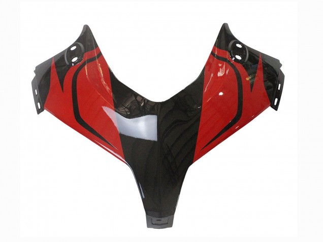 2013-2015 Honda CBR500R Motorcycle Fairings - Red Silver Glossy Black