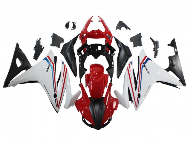 2016-2018 Honda CBR500R Motorcycle Fairing - White Red Blue Matte Black