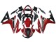 2016-2018 Honda CBR500R Motorcycle Fairings - Red White Matte Black