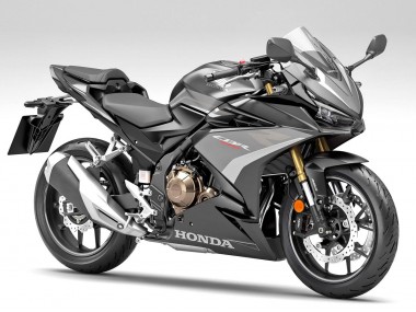 Affordable 2022-2023 Honda CBR500R Motorcycle Fairings - Silver Grey Matte Black