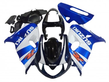 Affordable 1998-2003 Suzuki TL1000R Motorcycle Fairing Kits - Blue White Black Red