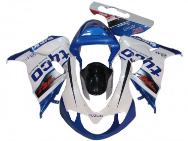 Affordable 1998-2003 Suzuki TL1000R Motorcycle Fairings - White Blue Black Red Tyco